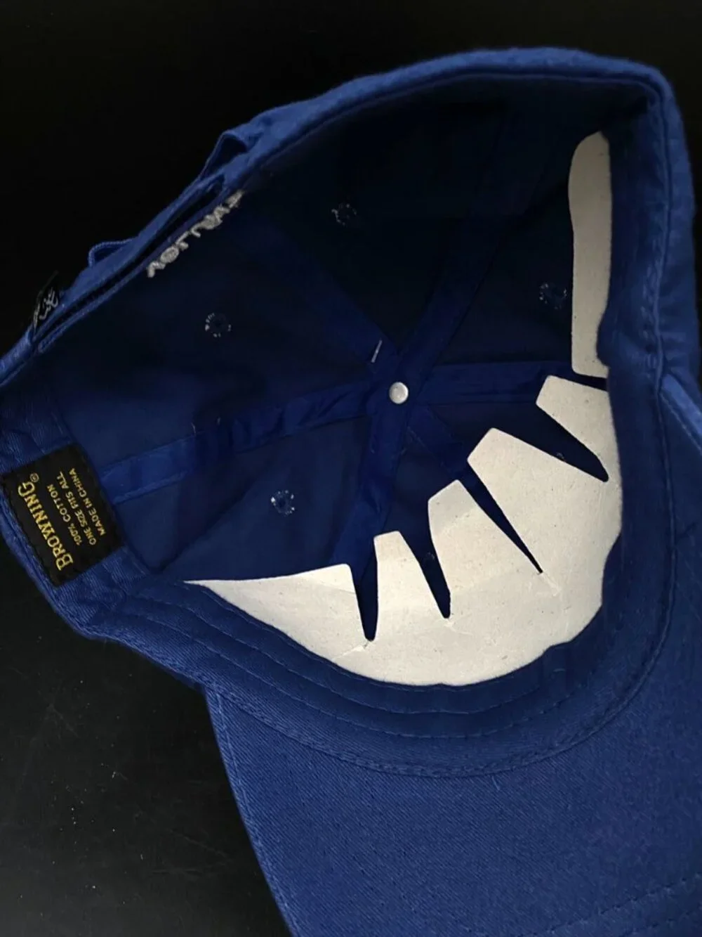 Browning Blue & White Deer Hunting Baseball Hat Cap Hunter